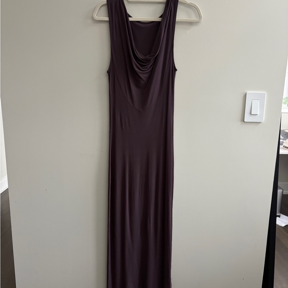 Paloma Wool Sleeveless Maxi Dress in Deep Purple
